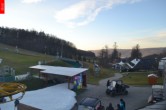 Archived image Webcam Heipark, Tošovice (Czech Republic) - Snowtubing and base station t-bar lift H1 07:00