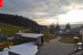 Archived image Webcam Heipark, Tošovice (Czech Republic) - Snowtubing and base station t-bar lift H1 13:00