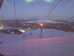 Archived image Webcam Kabinbanan Top Station - Åre Ski Resort 01:00