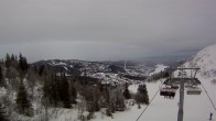 Archiv Foto Webcam Skigebiet Åre: Sadelexpressen Bergstation 13:00