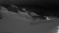 Archived image Webcam Björnrike Ski Resort - Base Station Grizzly Express 23:00