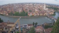 Archiv Foto Webcam Ausblick vom Castel San Pietro in Verona 06:00