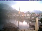 Archived image Webcam Rottach-Egern - Malerwinkel and St. Laurentius church 07:00