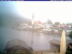 Archived image Webcam Rottach-Egern - Malerwinkel and St. Laurentius church 17:00