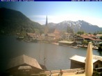 Archived image Webcam Rottach-Egern - Malerwinkel and St. Laurentius church 11:00