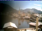 Archived image Webcam Rottach-Egern - Malerwinkel and St. Laurentius church 09:00