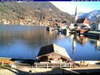 Archiv Foto Webcam Rottach-Egern - Malerwinkel und Kirche St. Laurentius 13:00