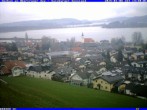 Archived image Webcam Obertrumer See - View to Seeham 11:00