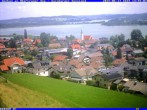 Archiv Foto Webcam Obertrumer See - Blick über Seeham 11:00