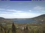 Archived image Webcam Ringberg Castle - Lake Tegernsee 11:00