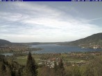 Archived image Webcam Ringberg Castle - Lake Tegernsee 13:00