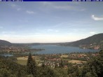 Archiv Foto Webcam Schloss Ringberg - Blick auf den Tegernsee 11:00