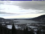 Archiv Foto Webcam Schloss Ringberg - Blick auf den Tegernsee 09:00