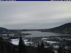 Archiv Foto Webcam Schloss Ringberg - Blick auf den Tegernsee 14:00