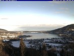 Archiv Foto Webcam Schloss Ringberg - Blick auf den Tegernsee 07:00