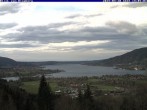 Archived image Webcam Ringberg Castle - Lake Tegernsee 12:00