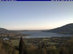 Archiv Foto Webcam Schloss Ringberg - Blick auf den Tegernsee 06:00
