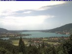Archiv Foto Webcam Schloss Ringberg - Blick auf den Tegernsee 11:00