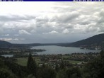 Archived image Webcam Ringberg Castle - Lake Tegernsee 13:00
