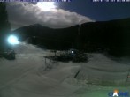 Archiv Foto Webcam Monte Cimone - Lago della Ninfa 05:00