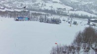 Archived image Webcam Myrkdalen: Chair Lift Myrkdalsekspressen 11:00