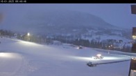 Archiv Foto Webcam Myrkdalen: Ticket Shop Myrkdalsstovo 07:00