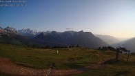 Archived image Webcam Rosswald - Ski lift Fleschbodu 19:00