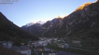 Archived image Webcam Grächen - St. Niklaus village 05:00