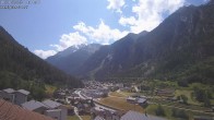 Archived image Webcam Grächen - St. Niklaus village 13:00