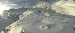 Archiv Foto Webcam Saas Fee - Längfluh Gletscher 07:00