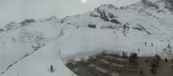 Archiv Foto Webcam Saas Fee - Längfluh Gletscher 13:00