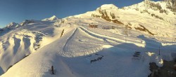 Archived image Webcam Saas Fee - Längfluh Glacier 05:00