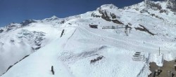 Archived image Webcam Saas Fee - Längfluh Glacier 11:00