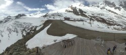 Archiv Foto Webcam Saas Fee - Längfluh Gletscher 09:00