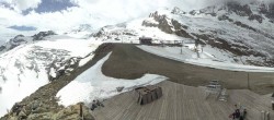 Archiv Foto Webcam Saas Fee - Längfluh Gletscher 11:00