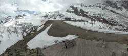 Archiv Foto Webcam Saas Fee - Längfluh Gletscher 13:00
