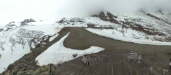 Archived image Webcam Saas Fee - Längfluh Glacier 15:00