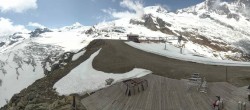 Archived image Webcam Saas Fee - Längfluh Glacier 11:00