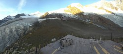 Archiv Foto Webcam Saas Fee - Längfluh Gletscher 05:00