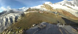 Archiv Foto Webcam Saas Fee - Längfluh Gletscher 06:00