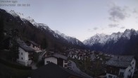 Archiv Foto Webcam Grächen - Egga 19:00
