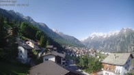 Archiv Foto Webcam Grächen - Egga 07:00