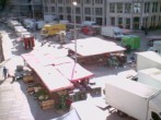 Archiv Foto Webcam Chemnitz: Blick auf den Markt 08:00