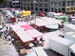 Archiv Foto Webcam Chemnitz: Blick auf den Markt 12:00
