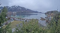 Archiv Foto Webcam Blick Fuschlsee von Hotel Waldhof 11:00