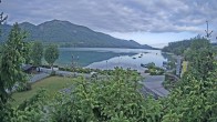 Archiv Foto Webcam Blick Fuschlsee von Hotel Waldhof 05:00