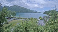 Archiv Foto Webcam Blick Fuschlsee von Hotel Waldhof 09:00