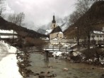 Archiv Foto Webcam Ramsau bei Berchtesgaden - Ortskirche St. Sebastian 02:00