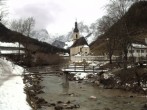 Archiv Foto Webcam Ramsau bei Berchtesgaden - Ortskirche St. Sebastian 04:00