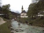 Archived image Webcam Ramsau - Berchtesgaden - View to the St. Sebastian Church 09:00